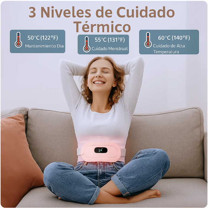 CINTURON TERMICO MENSTRUAL - EL MEJOR ALIADO PARA TU CICLO