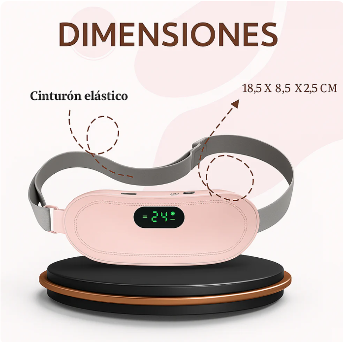 CINTURON TERMICO MENSTRUAL - EL MEJOR ALIADO PARA TU CICLO