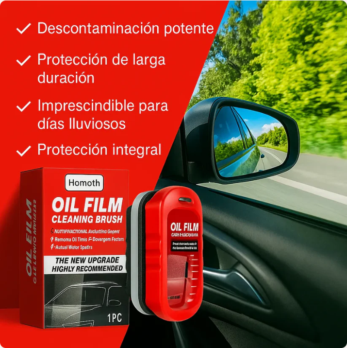 Cepillo Anti Empañante Para Vidrio